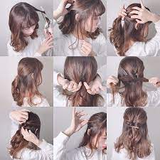 セルフアレンジです ヘアアレンジ セルフヘアアレンジ セルフアレンジ 簡単アレンジ ヘアメイク メイク ヘアセット hair haircut stuffed mushrooms vegetables