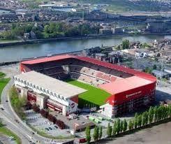 The stade maurice dufrasne is a football stadium in liège, belgium. Stade Maurice Dufrasne Standard Liege Of Belgium Belgium Travel Football Stadiums Visit Belgium