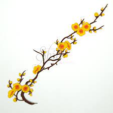 Maybe you would like to learn more about one of these? Cherry Blossom Iron On Embroidered Motif Yellow Shine Trimmings Fabrics