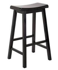 Hygena Solid Wood Saddle Bar Stool Black Bar Stools Saddle Bar Stools Hygena