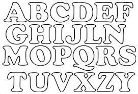 Haz fichas para que aprendan las letras y podrán componer palabras, o como. Moldes De Letras Para Imprimir Y Recortar Medianas Modelos De Letras Moldes De Letras Letras Para Carteles