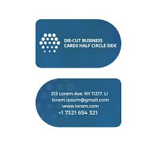 Die cut business cards have become very popular due to their versatility and can be printed with a choice of premium paper and coating options as well. Buy Custom Business Cards Die Cut Business Card Printing