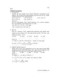 Sejumlah gas ideal dipanaskan dalam sebuah silinder berpenghisap pada tekanan tetap, maka: Termodinamika Umptn Pdf