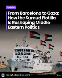 Global Sumud Flotilla Challenges Israeli Blockade and Gaza Humanitarian  Crisis