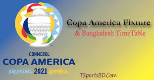 Copa america scores, results and fixtures on bbc sport, including live football scores, goals and goal scorers. Copa America 2021 Match Fixture Schedule Bangladesh Time