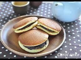 carol 自在生活 銅鑼燒 無泡打粉做法 dorayaki no baking powder 實作影片 baking adzuki beans food