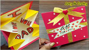 Make the occasion special special with diy birthday cards, funny birthdays, and unique birthday cards that show the friends and family just how much you love them. Handmade Gift Easy And Beautiful Card For Fathers Day Father S Day Greeting Card Making Ideas Easy Youtube