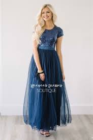 This Feminine Dress Is Everything You Have Been Looking For Sequins Sparkles Tulle And Modest Too The Modest Dresses Nice Dresses Prom Dresses With Sleeves