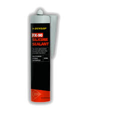 Dunlop FX-90 Silicone Sealant for Bathrooms, Showers, and Wet Areas
