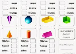 Endlich Pause Miniheft Geometrische Korper Geometrische Korper Korper Mathe Mathematikunterricht