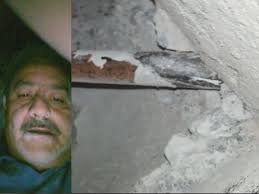 Se tomó una selfie bajo escombros antes de ser rescatado