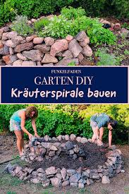 Krauterspirale Im Garten Bauen Anleitung Zum Bauen Einer Krauterspirale Im Garten In 2020 Vegetables Garden Beans