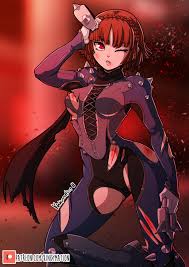 niijima makoto and queen (persona and 1 more) drawn by kinkymation |  Danbooru