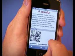 Air Malta Mobile Check In Youtube