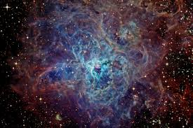 Nebulosa de la Tarántula o NGC 2070, la mayor nebulosa conocida ...