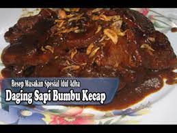 Untuk menghasilkan makanan yang nikmat, kamu harus pandai memilih daging sapi yang haluskan bumbu halus dengan ulekan atau blender lalu campur dengan kecap manis dan minyak goreng. Resep Mudah Membuat Daging Sapi Bumbu Kecap Manis Youtube