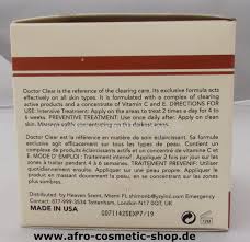 Doctor Clear Facial Cream Double Strength Afro Cosmetic Shop