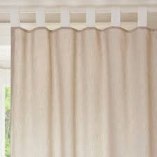 Rideau Double Ecru Lin Rideaux Maison Du Monde Blanc