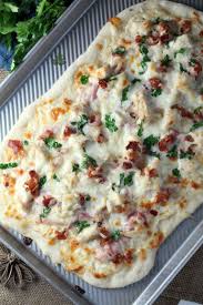 Chicken Cordon Bleu Pizza Recipe Chicken Cordon Bleu Cordon Bleu Cooking Pizza