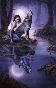 Call Of The Hunt Werewolf Art Fantasy Wolf Fantasy Illustration