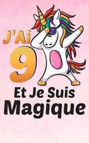 Craquez pour l'un de nos nombreux modèles de vêtements pour les garçons. J Ai 9 Ans Et Je Suis Magique Carnet De Notes Et De Coloriage Des Licornes