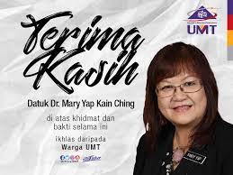 Teo nie ching is a malaysian politician from the democratic action party (dap), a. Perentas Umt Sekalung Penghargaan Terima Kasih Kepada Datuk Dr Mary Yap Kain Ching Di Atas Khidmat Dan Bakti Selama Ini Facebook