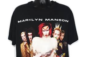 This is the new ebay. 1999 Marilyn Manson Vintage T Shirt Rock Is Dead Sex Drugs Rockn Roll Goth Grunge 2 Sided Winterland Original 90s Concert Band T Shirt