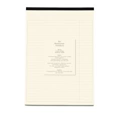 Ursus green collegeblock rot a4 9mm liniert mit korrekturrand, 80 blatt (044360013). Manufactum Notizblock Din A4 Liniert Manufactum