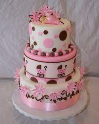 Pink And Brown Baby Shower Baby Shower Baby Shower Cakes Shower Cakes Baby Shower Cakes Girl