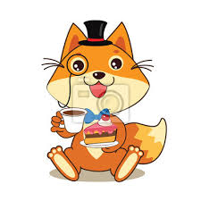 Backrezept für einen allerliebsten katzenkuchen aus der springform. Lustige Katze In Den Bowler Hut Und Monocle Katze Und Kuchen Fototapete Fototapeten Schone Geniesser Geniessen Myloview De