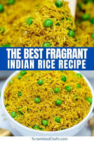 Fragrant Indian Style Rice Recipe Indian Rice Recipes Rice Recipes Recipes