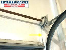 Garage Door Drum Repair Cable Adjustment Replacement Loose