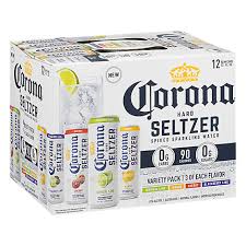 Carbonated water is a healthier alternative to soda, juice or sports drinks like. Corona Hard Seltzer Spiked Sparkling Water Original Gluten Free Variety Pack 12 12 Fl Oz Vons