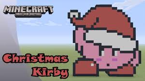 Maybe you would like to learn more about one of these? Minecraft Pixel Art Tutorial And Showcase Christmas Kirby Youtube