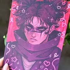 Emo•sorcerer•boy Anime Stickers