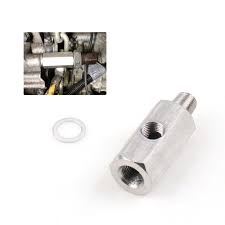 Get the best deals on gas detectors & gas monitors. 1 8inch Bspt Oil Pressure Sensor Tee To Npt Fitting Turbo Supply Feed Line Gauge Walmart Com Walmart Com
