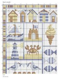See more ideas about santa cross stitch, cross stitch, christmas cross stitch. 120 Cross Stitch Beach Ideas Cross Stitch Stitch Cross Stitch Patterns