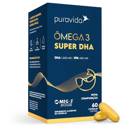 OMEGA 3 SUPER DHA PURA VIDA