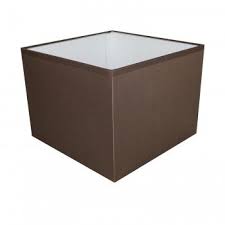 Abat Jour Carre Chocolat Sur Mesure Abat Jour Carre Abat Jour Abat