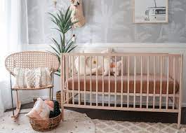 Roomtour Archie S Natural Nursery With Breezy Palms Kids Interiors Kids Interior Nursery Room Decor Nursery Room Design