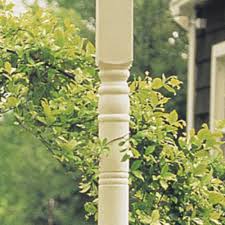 Dixie Pacific Dixie White Colonial Synthetic Column Porch Post At Menards
