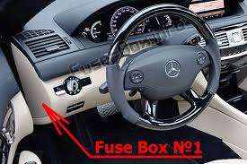If you need assistance in selecting a fuse, contact the eaton application engineering team monday through friday, 7:00 a.m. Fuse Box Diagram Mercedes Benz Cl Class S Class 2006 2014
