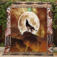 Check spelling or type a new query. Wolf Howling At The Moon Quilt Blanket Great Customized Gifts For Birthday Christmas Thanksgiving Perfect Gifts For Wolf Lover Groveblankets