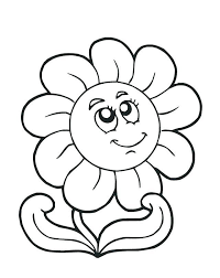 Flower Coloring Pages Printable Flower Coloring Pages For Sunflower Coloring Pages Spring Coloring Pages Flower Coloring Pages