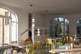 This elegant country house is dedicated to both local and international contemporary art. Cafe Haus Am Waldsee