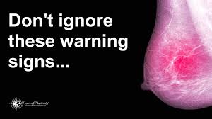 While many end up being nothing to worry about, it's important to have any changes. 5 Early Warning Signs Of Breast Cancer Most Women Ignore