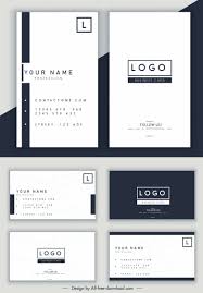 In today's age, debit cards are reg. Name Card Template Simple Horizontal Vertical Design Vectors In Editable Ai Eps Svg Format For Free Download Id 6841613