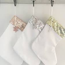 Shop everything from personalised christmas stockings to giant santa sacks, ready to fill with all things wonderful. Rose Gold Silver And Gold Sequin Christmas Stockings Now Available Via Our Etsy Shop Perfect Christmas Stockings Gold Christmas Stockings Rose Gold Christmas