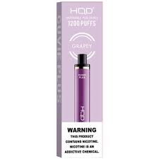 HQD CUVIE PLUS GRAPEY 1200 PUFFS 6 CT - Miami K Distribution