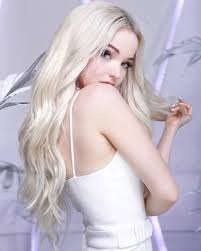 Beauty At It S Best Dovecameron In 2020 Cameron Hair Long White Hair Dove Cameron